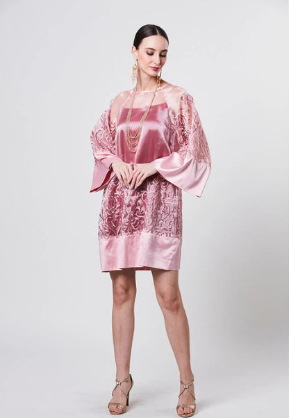 Eshana Embroidered Midi Dress