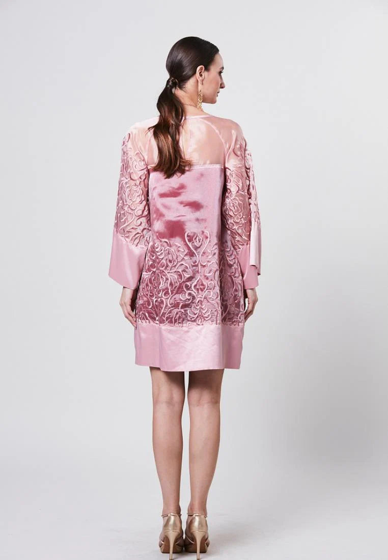 Eshana Embroidered Midi Dress