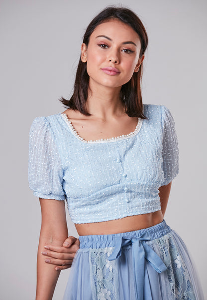 LONDYN - Cropped Blouse