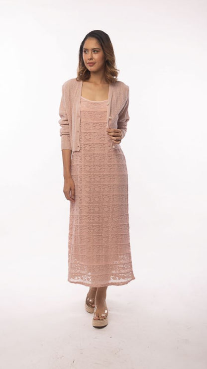 SOMERSET BAY - HAILEY KNIT DRESS + CARDIGAN 2PC SET