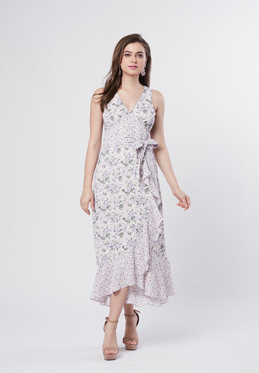 MALIA - Maxi Ruffle Dress