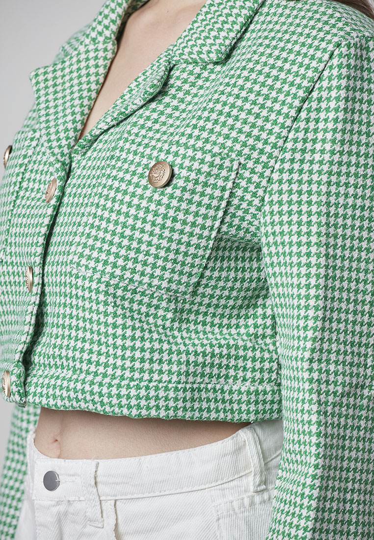 BLAKELY - Crop Tweed Jacket