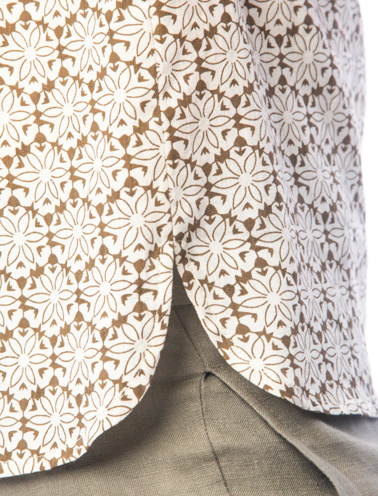 East India Company - Harziz Men Slim Fit Printed Shirt