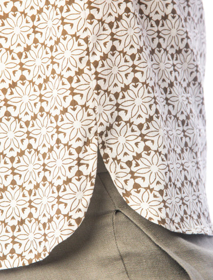 East India Company - Harziz Men Slim Fit Printed Shirt