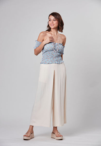 ARIANA - Pant Long Cotton Rayon with Sash