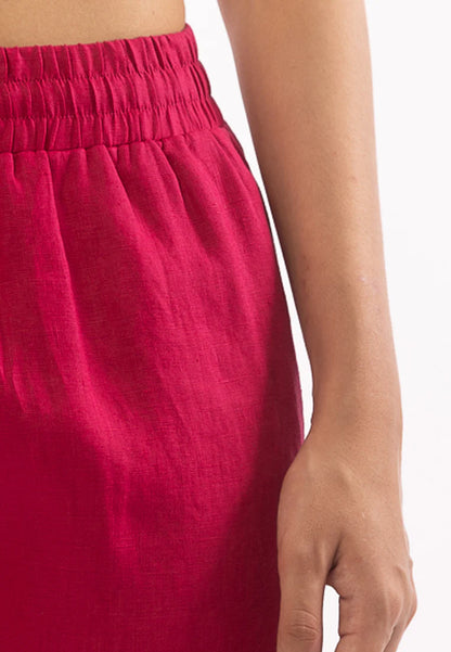 East India Company - Jolie Embroidered Pull On Long Pants