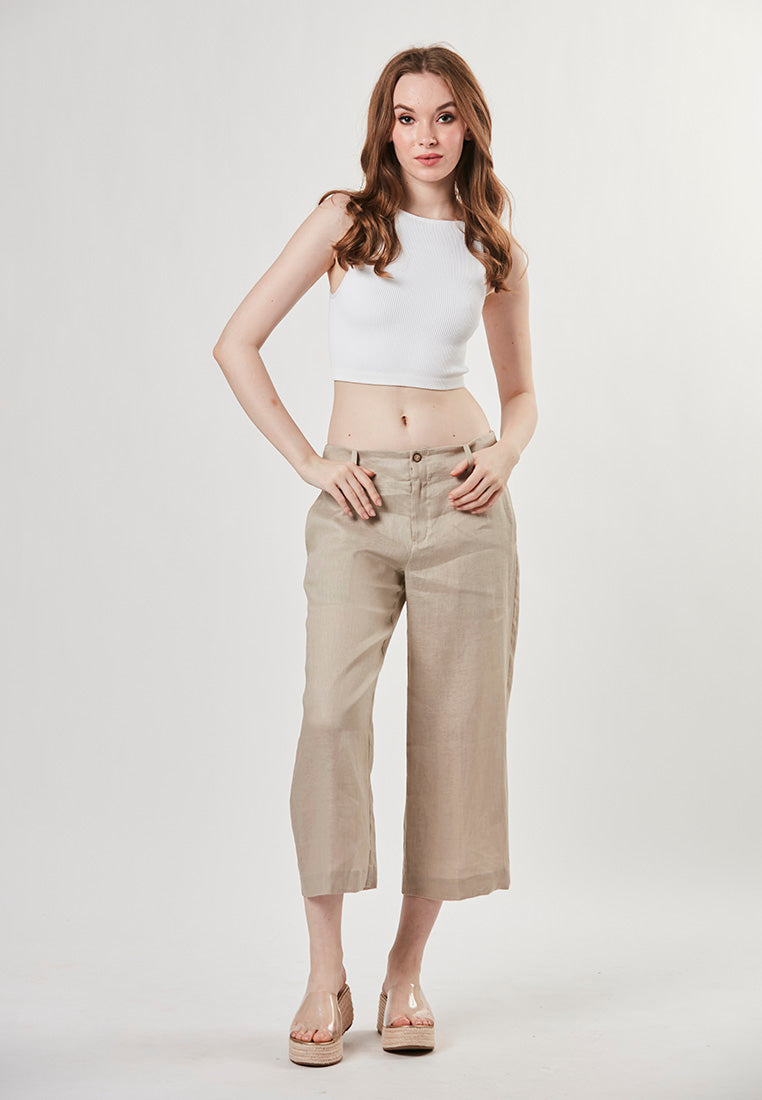 HAVEN -  Linen Pant Straight