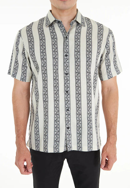 Madden S/Sleeve Viscose Printed Shirt