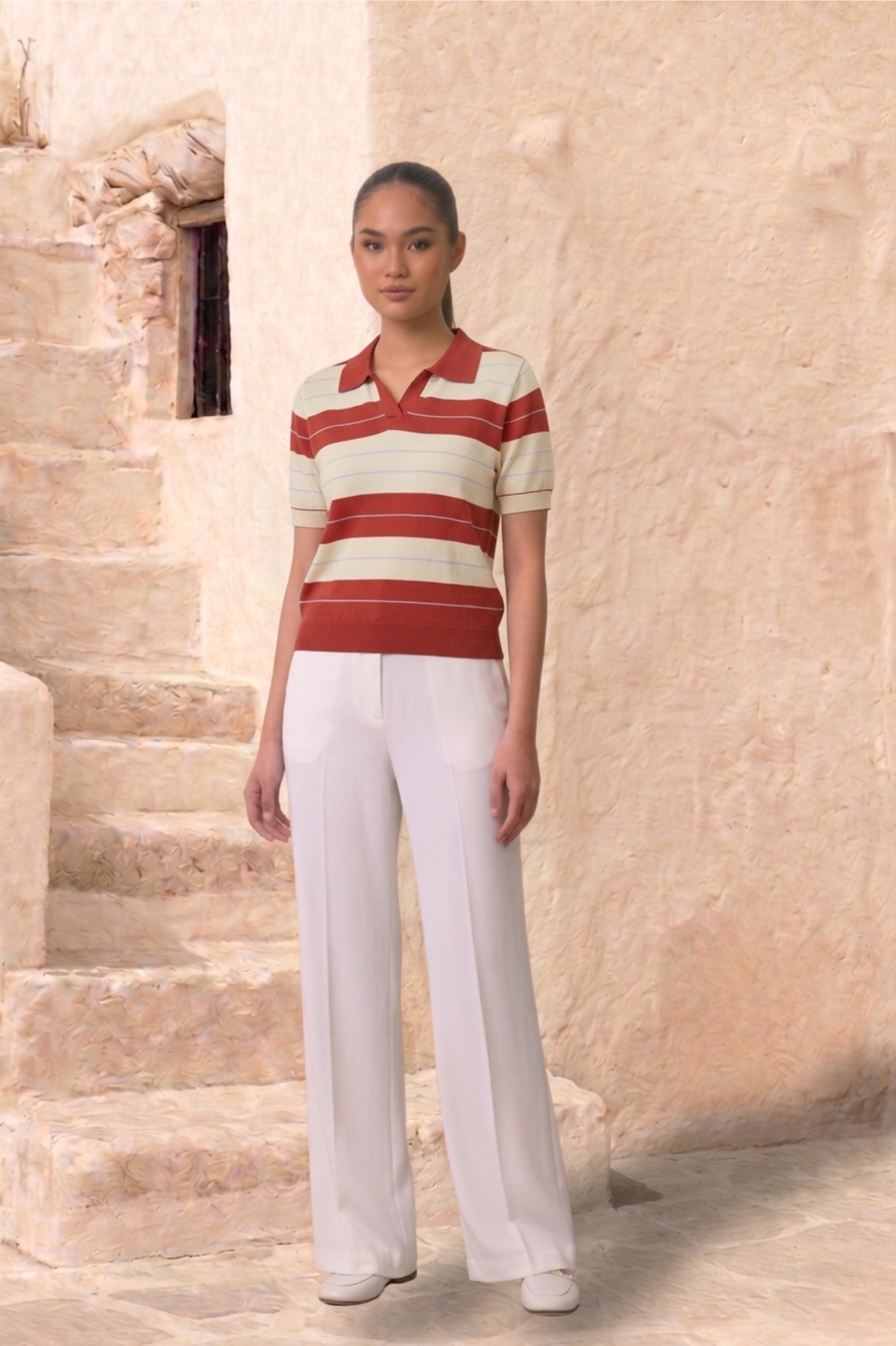 CAPE COD - SHORT SLEEVE COLLAR T-SHIRT
