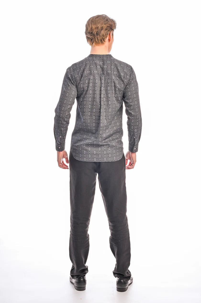 Indie Batik- Muiz Slim Fit Long Sleeve Shirt