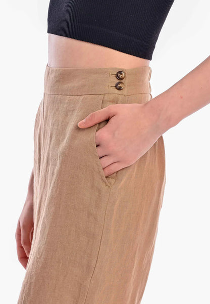 East India Company - Nandine Versatile and Chic Linen Pants