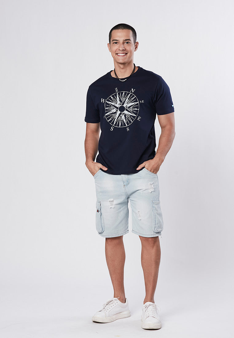 AIDEN - Printed Tee Compass
