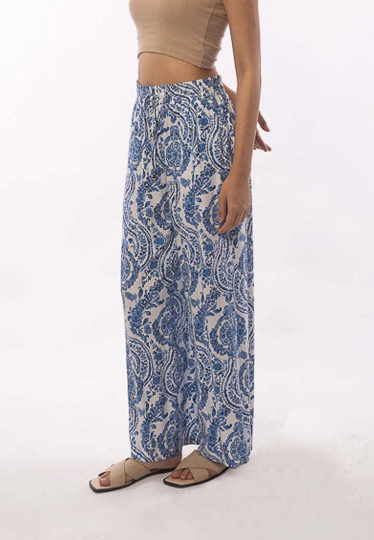 East India Company - Noel Versatile Pull On Printed Palazzo