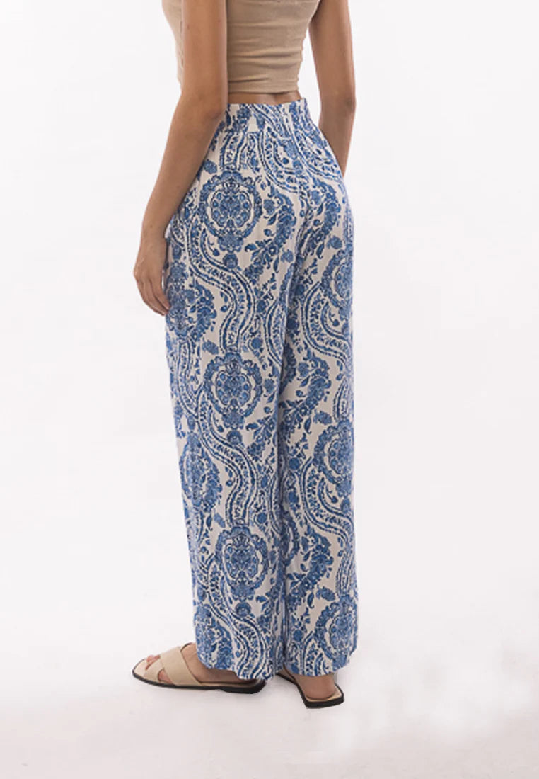 East India Company - Noel Versatile Pull On Printed Palazzo