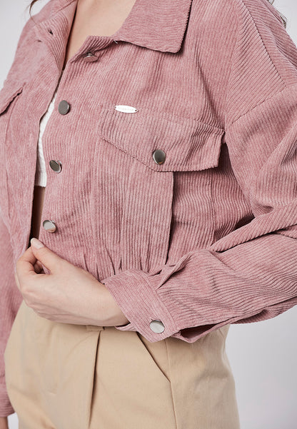 SYDNEY - Trendy Crop Corduroy Jacket