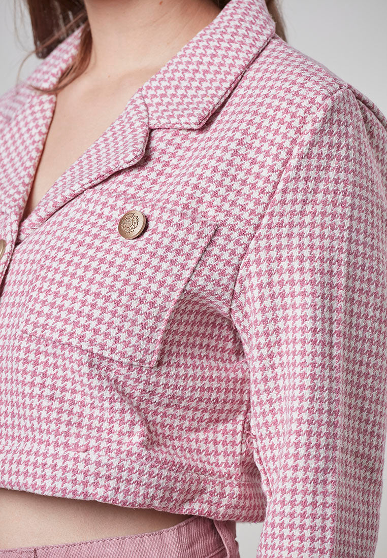 BLAKELY - Crop Tweed Jacket