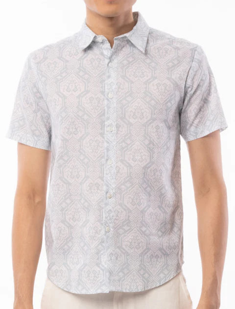 Indie Batik - Qamran Men Slim Fit Printed Shirt