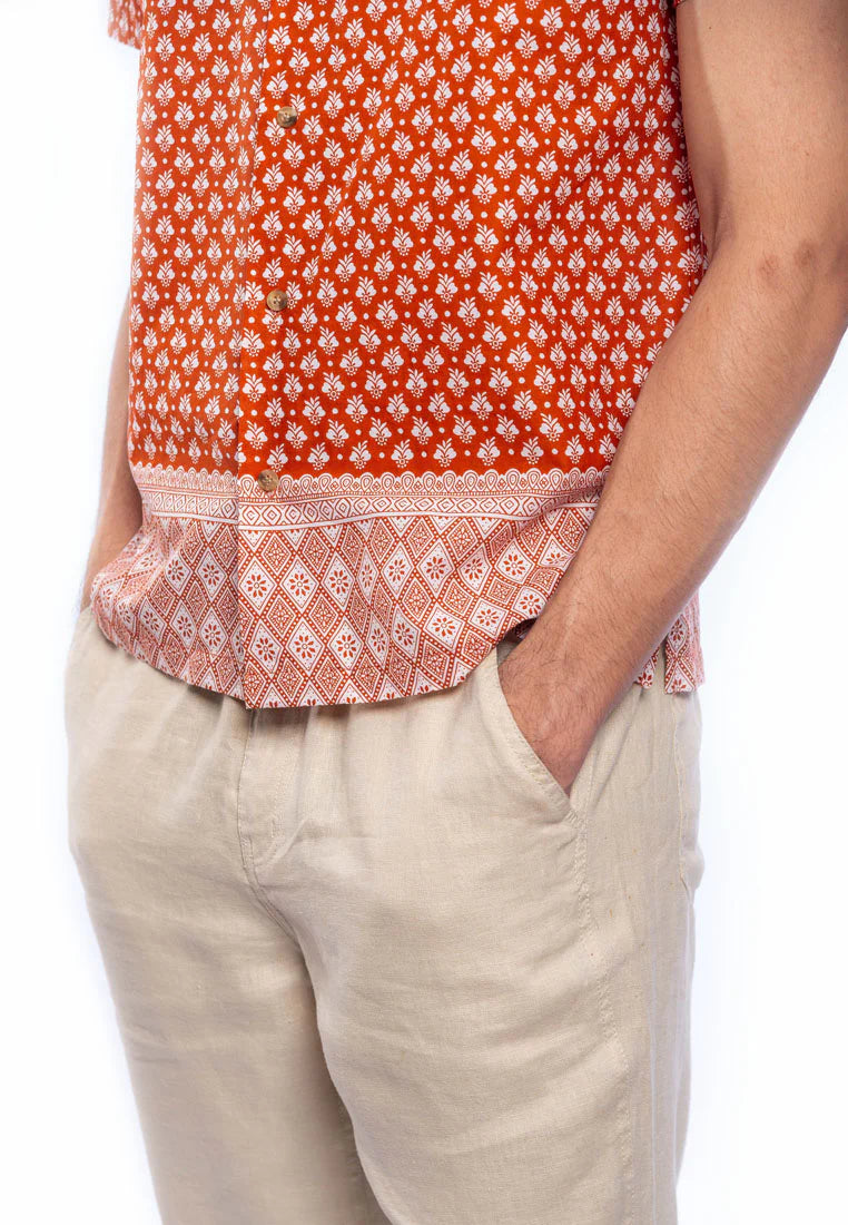 Rajan Camp Collar S/Sleeve Shirt