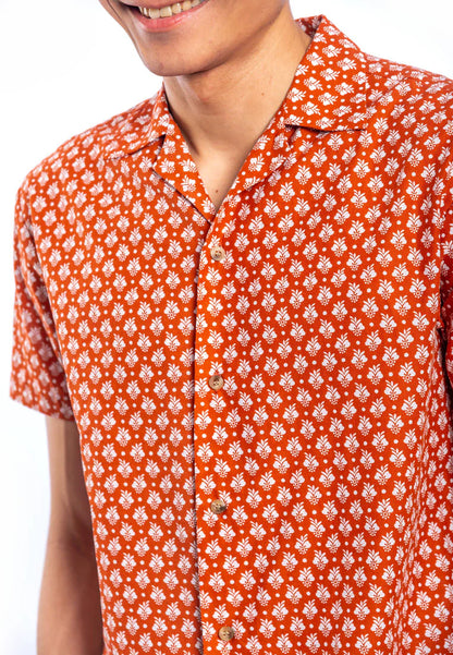 Rajan Camp Collar S/Sleeve Shirt