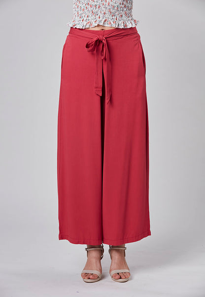 ARIANA - Pant Long Cotton Rayon with Sash