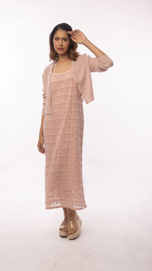 SOMERSET BAY - HAILEY KNIT DRESS + CARDIGAN 2PC SET