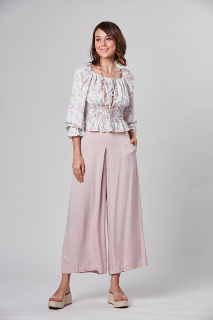 ARIANA - Pant Long Cotton Rayon with Sash