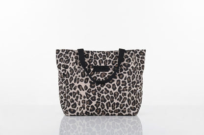 Leopard Print Handbag – Trendy Cotton Chic for Everyday Glam