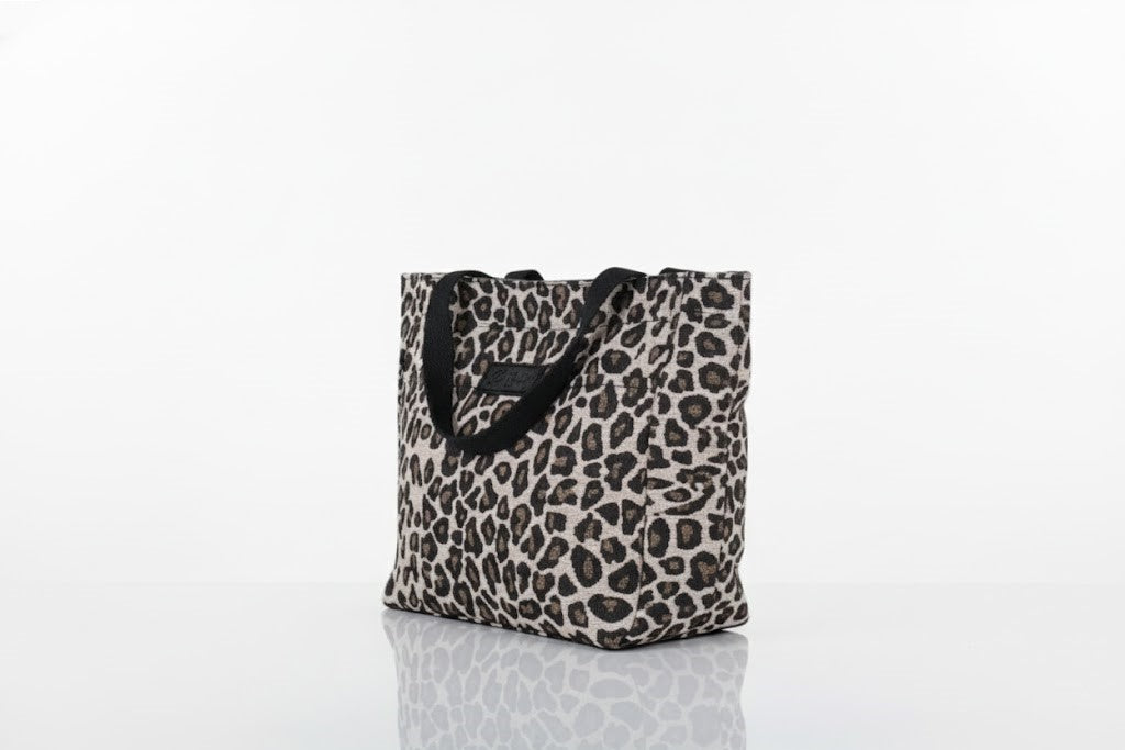 Leopard Print Handbag – Trendy Cotton Chic for Everyday Glam