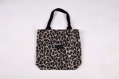 Leopard Print Handbag – Trendy Cotton Chic for Everyday Glam