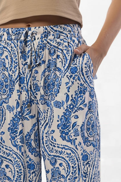 East India Company - Noel Versatile Pull On Printed Palazzo