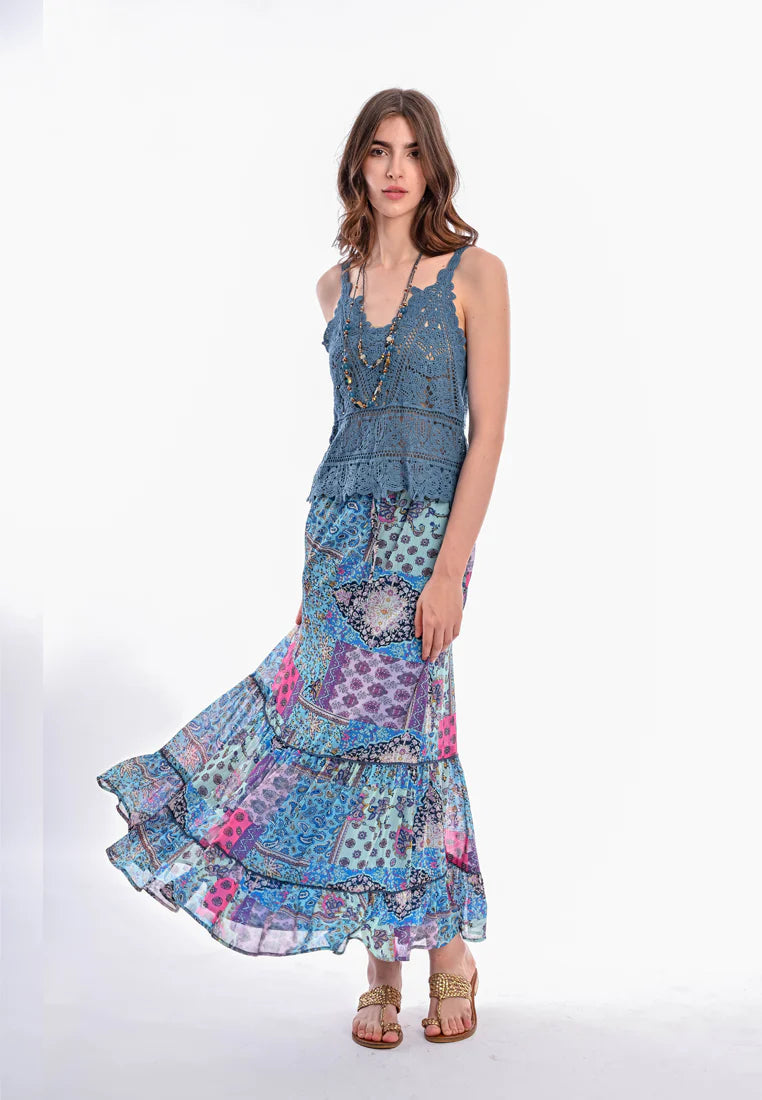 East India Company - Vanya Versatile, Elegant Crochet Top