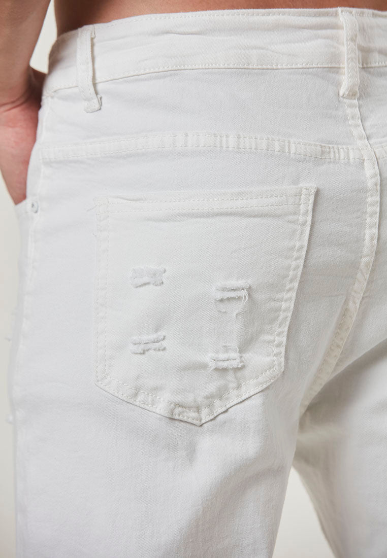 JACKSON - Slim Fit Mens Distressed Jeans