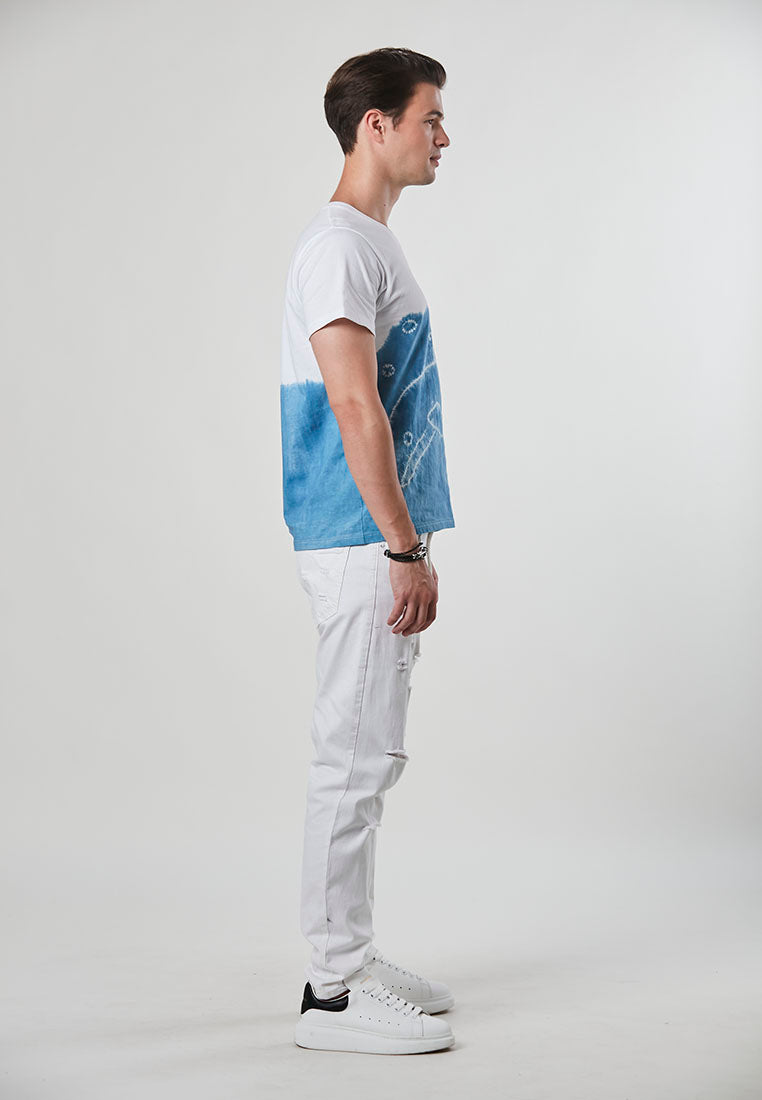 JAMES - Tie Dye SlimTee Dolphin