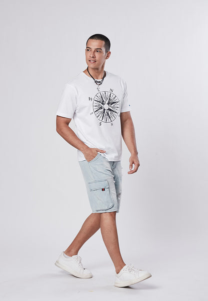 AIDEN - Printed Tee Compass